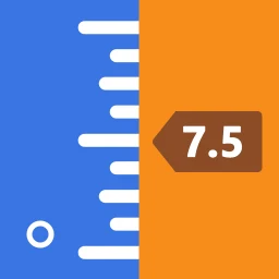 Symbol von Lineal – Werkzeug-App
