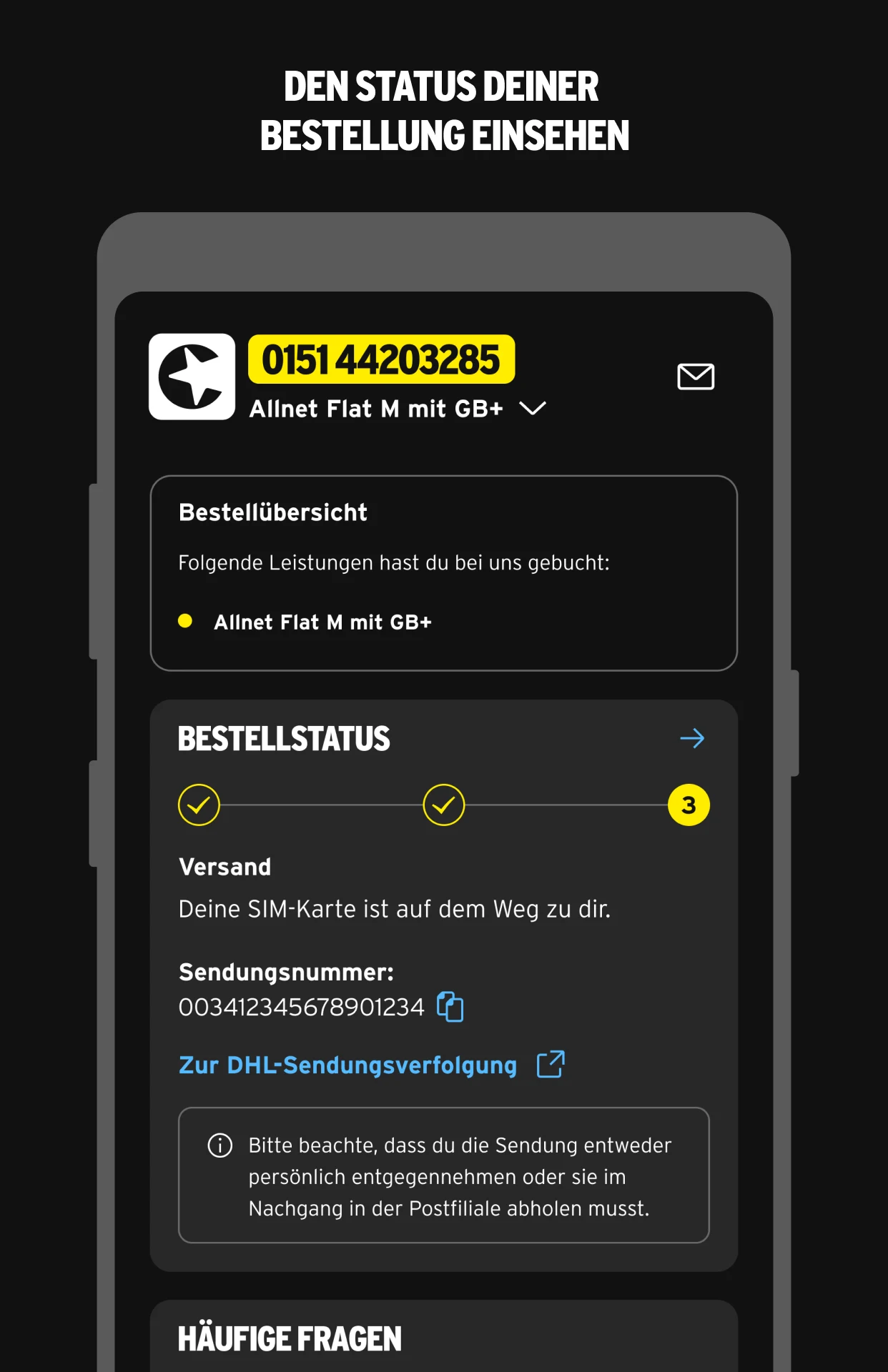 congstar screenshot