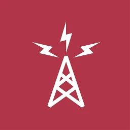 Symbol von Mobilfunkmasten Karte 5G
